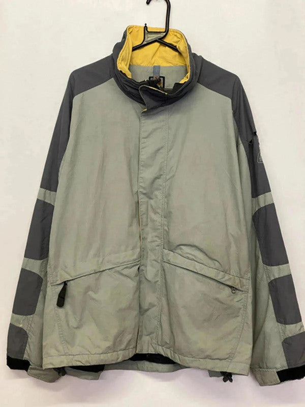 Vintage Nike ACG 3 Outer Layer Technical Jacket – Grey/Yellow – Size L