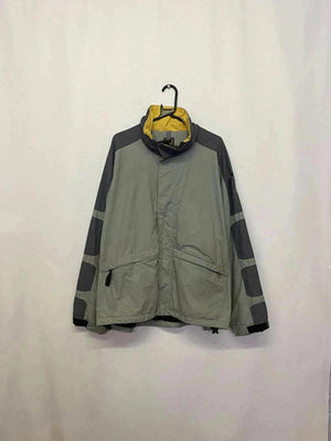 Vintage Nike ACG 3 Outer Layer Technical Jacket – Grey/Yellow – Size L