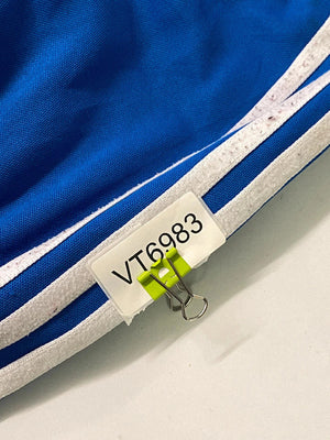 Adidas Blue Track Jacket with “3” Logo – Size XL
