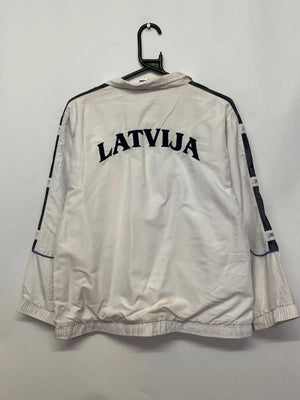 Vintage Reebok GP White Motorsport Jacket