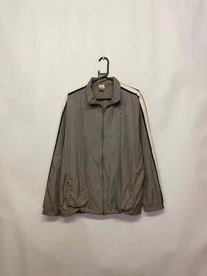 Vintage Nike Tennis Grey Track Jacket – Size L