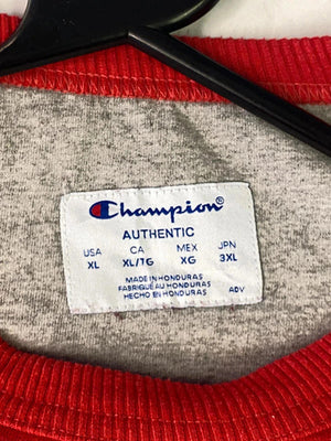 Champion Red Crewneck Sweatshirt – Size XL