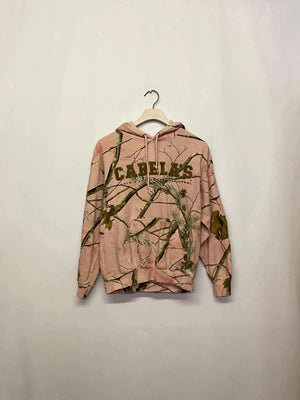 Cabela’s Pink Camo Hunting Hoodie – Size S