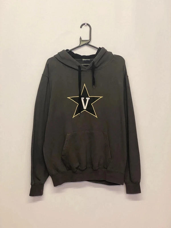 Vintage Vanderbilt University Star Logo Hoodie (Men’s L)