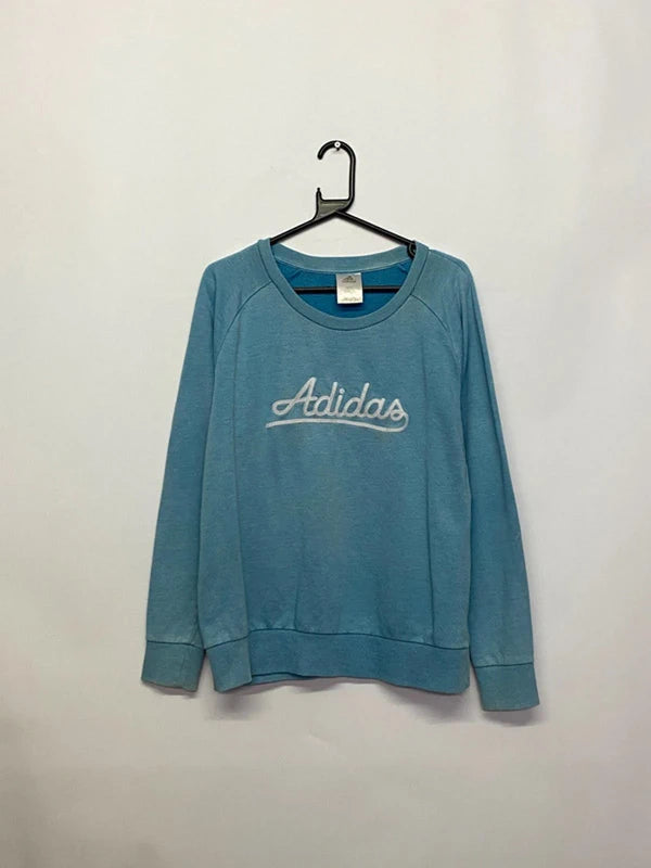 Adidas Sky Blue Crewneck Sweatshirt