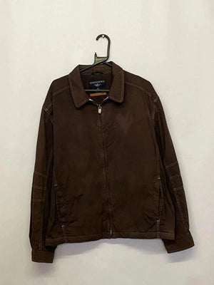 Dockers Stain Defender Brown Harrington Jacket – Size XL