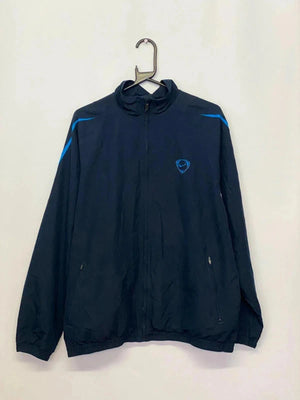 🧥 Nike Navy Blue Full-Zip Track Jacket (Size L)