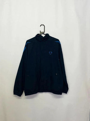 🧥 Nike Navy Blue Full-Zip Track Jacket (Size L)