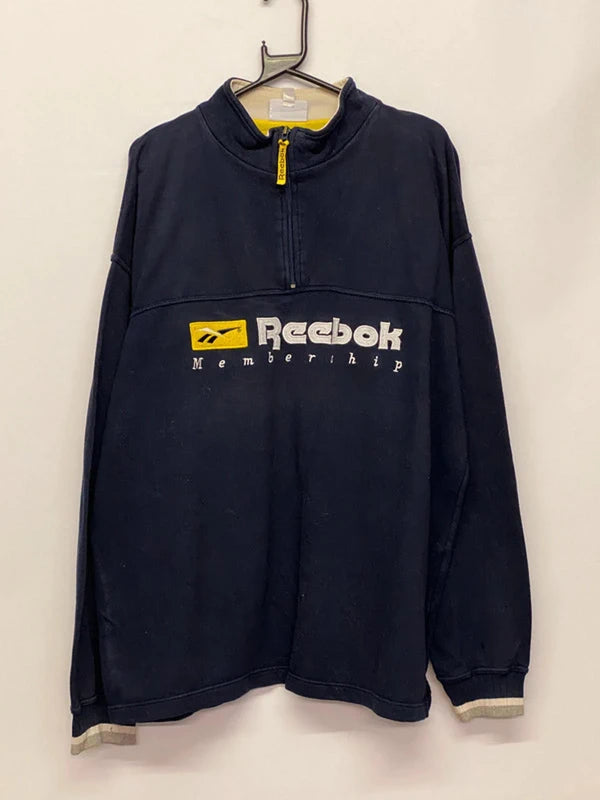 Vintage Reebok "Membership" 1/4 Zip Pullover