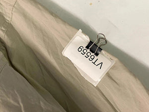 Vintage Beige Adidas Windbreaker Jacket – Mesh Lined – Size Not Shown