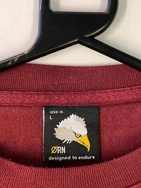 ØRN Burgundy Sweatshirt – Size L