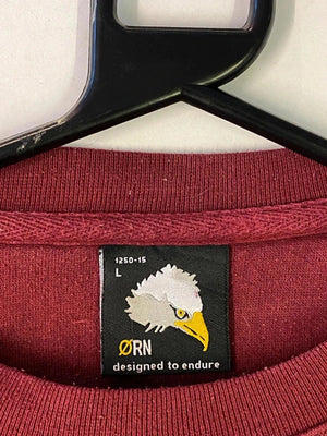 ØRN Burgundy Sweatshirt – Size L