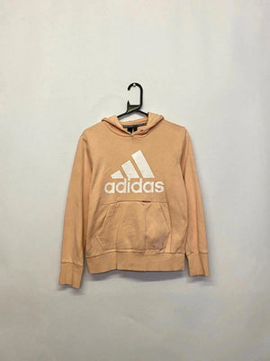 Adidas Peach Pink Hoodie – Size S (UK 8–10)
