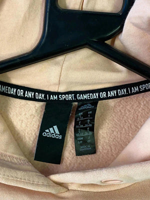 Adidas Peach Pink Hoodie – Size S (UK 8–10)