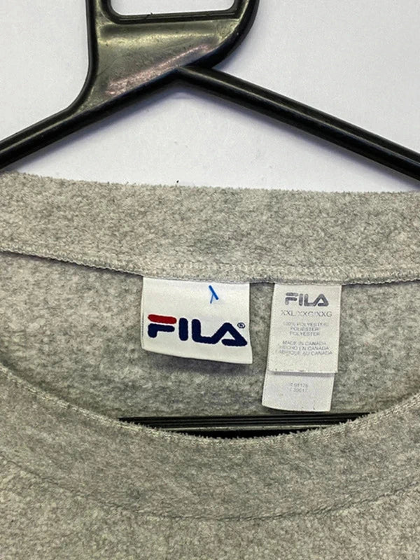 Vintage FILA Grey Sweatshirt Size XXL