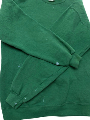 Green lee embroidery sweatshirt men's small