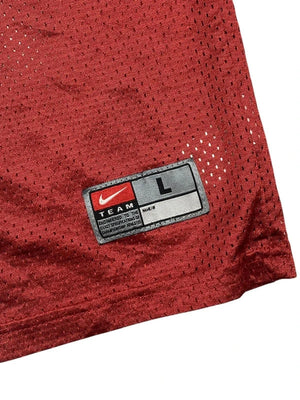 burgundy nike jersey youth's large