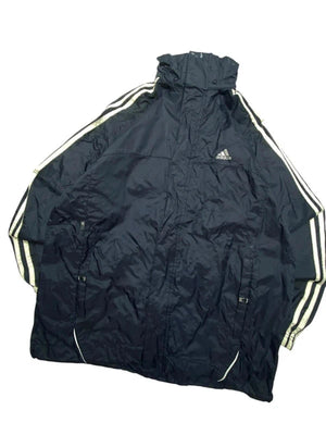 00s Navy Adidas Windbreaker Men's Medium