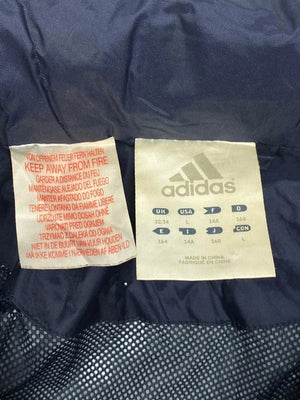00s Navy Adidas Windbreaker Men's Medium