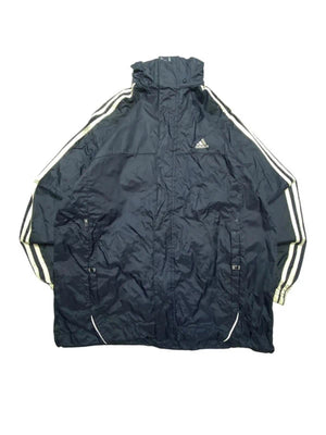 00s Navy Adidas Windbreaker Men's Medium