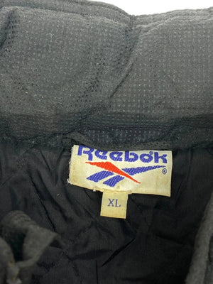 Black reebok padded jacket men's xl