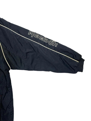 Black reebok padded jacket men's xl