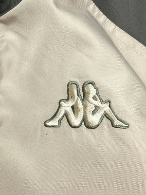 Beige kappa padded jacket men's large