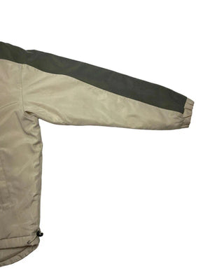 Beige kappa padded jacket men's large
