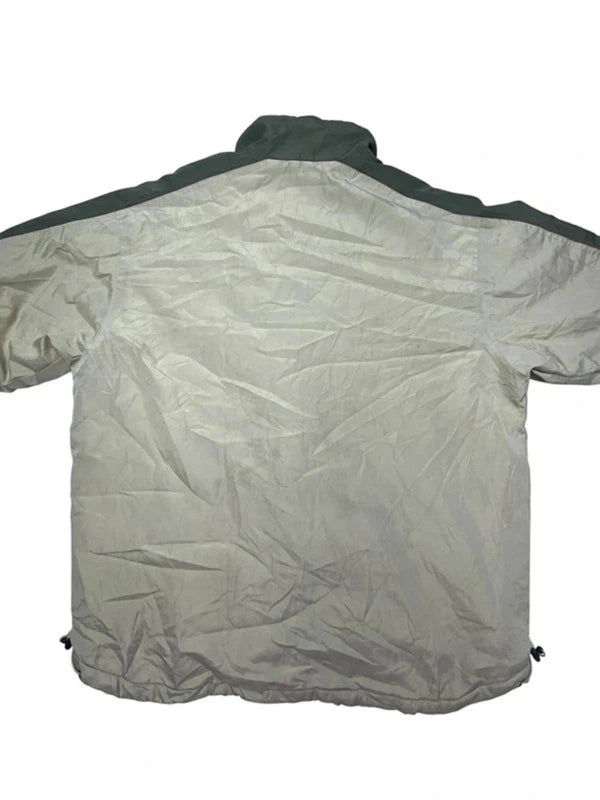 Beige kappa padded jacket men's large