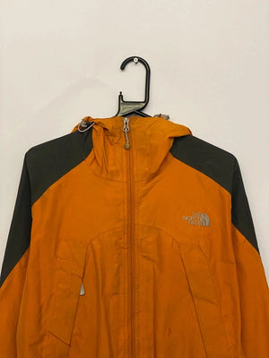 The North Face Orange & Black Waterproof Shell Jacket (Men’s S)