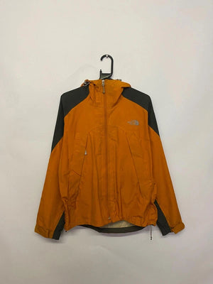 The North Face Orange & Black Waterproof Shell Jacket (Men’s S)