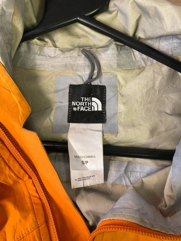 The North Face Orange & Black Waterproof Shell Jacket (Men’s S)