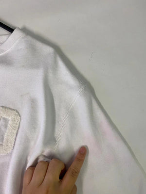 Polo Ralph Lauren White Sweatshirt XS – Chenille Logo