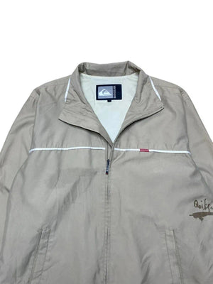 Grey Quiksilver Harrington Jacket Men's Medium