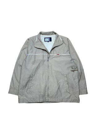 Grey Quiksilver Harrington Jacket Men's Medium