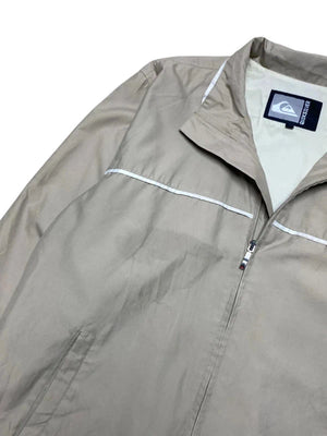 Grey Quiksilver Harrington Jacket Men's Medium