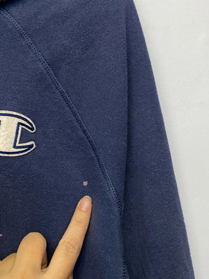 Champion Navy Full-Zip Hoodie – Size 2XL
