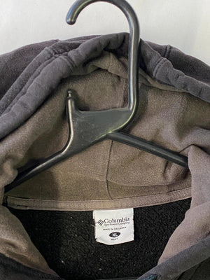 Columbia Brown Fleece-Lined Pullover Hoodie – Men’s XL