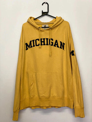 University of Michigan Gold Hoodie by Banner Supply Co – XXL