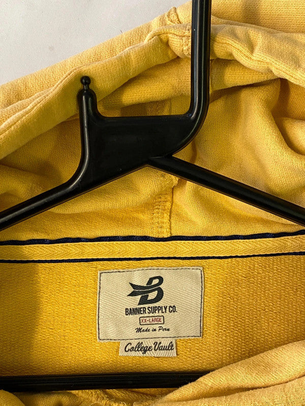 University of Michigan Gold Hoodie by Banner Supply Co – XXL