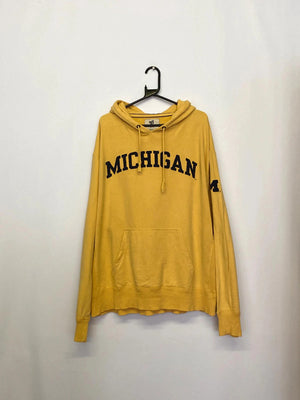 University of Michigan Gold Hoodie by Banner Supply Co – XXL