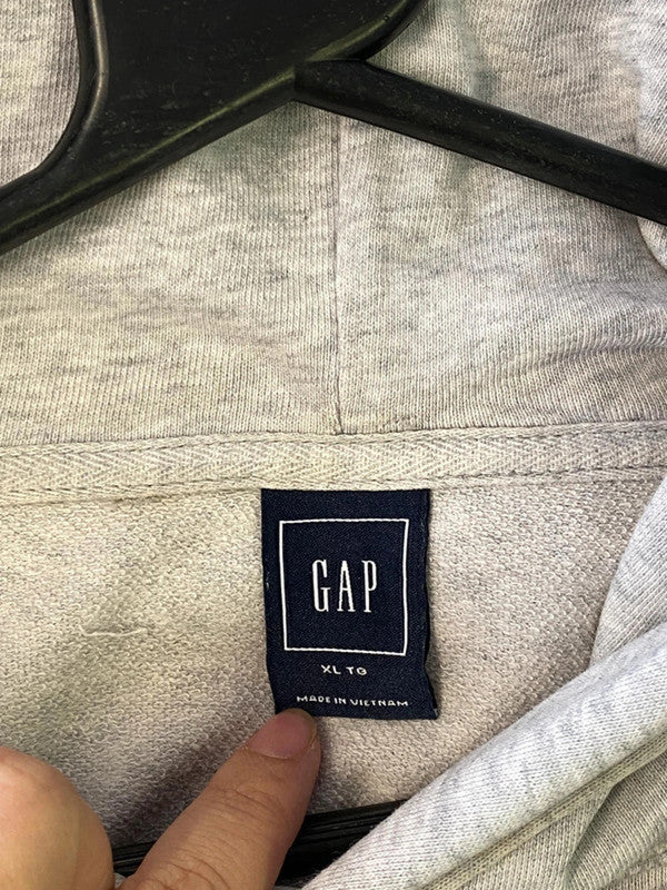 GAP Light Grey Pullover Hoodie – Size XL