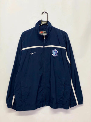 Vintage Nike Team Navy Full-Zip Track Jacket – Medium