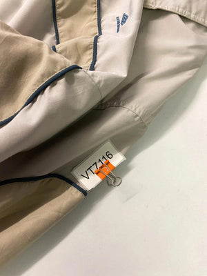 Vintage Umbro Beige/Brown Full-Zip Track Jacket – Men’s L