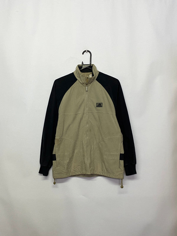 Vintage Adidas Two-Tone Track Jacket Khaki & Black