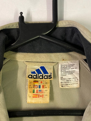 Vintage Adidas Two-Tone Track Jacket Khaki & Black