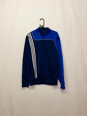 Vintage Adidas Track Jacket - Blue / White - Men’s L