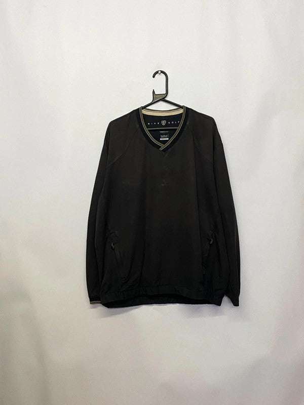 Nike Golf Black Windbreaker Pullover