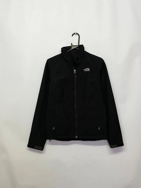 The North Face Black Softshell Fleece-Lined Jacket
