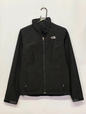 The North Face Black Softshell Fleece-Lined Jacket